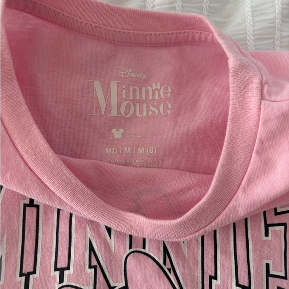 Disney Minnie Mouse Pink Short Sleeve Tee - Picture 2 of 3